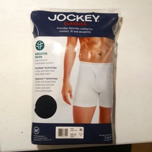 JOCKEY CLASSIC BREATHE MESH FULL RISE BRIEFS